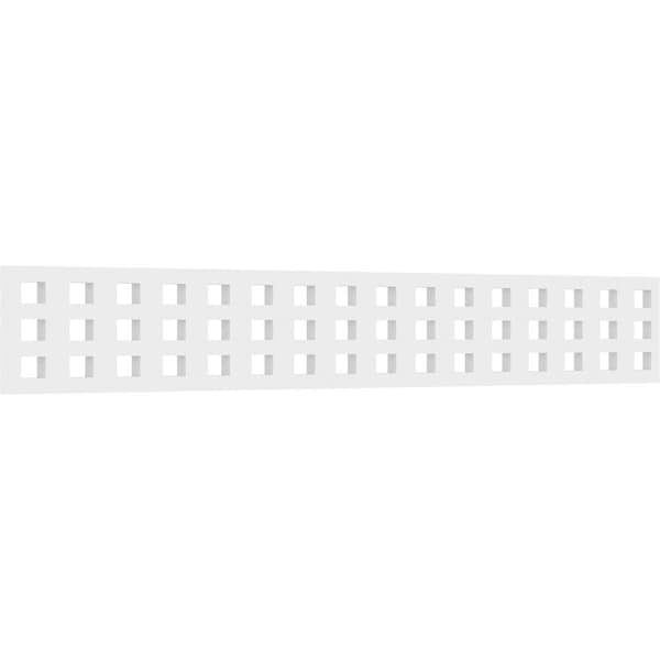 Ekena Millwork Knoxville Architectural Grade PVC Running Trim, 6"H x 5/8"P x 48"L RUNP06X0625X48KNX - main